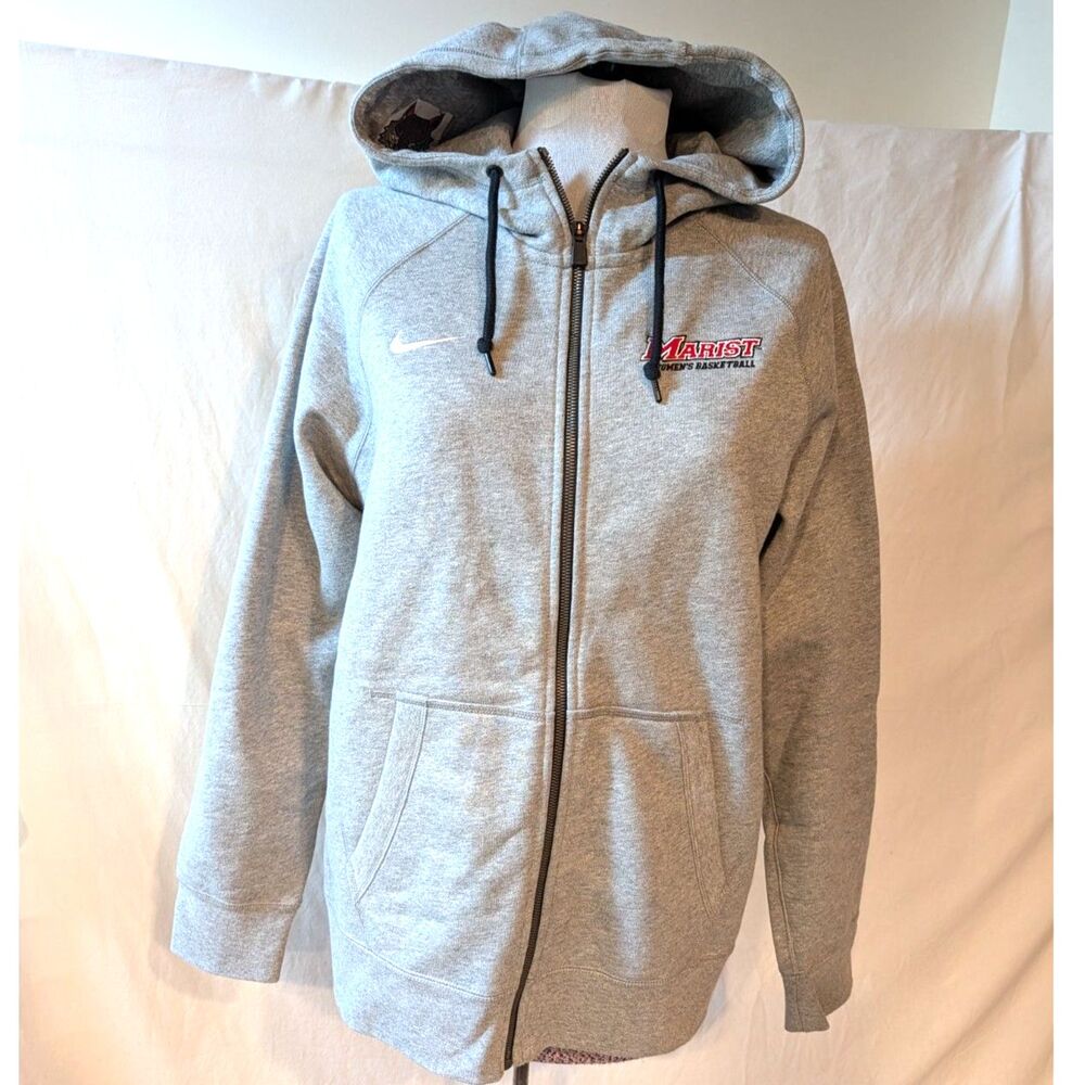 Nike Marist University Zip Up Hoodie, Mens M